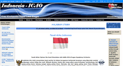 Desktop Screenshot of indonesia-icao.org
